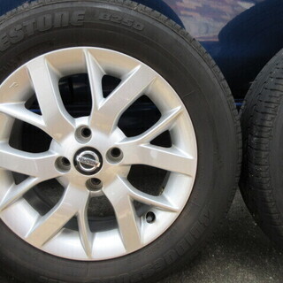 日産 NOTE純正 15インチアルミホイール 185/65R15 タイヤ付き！