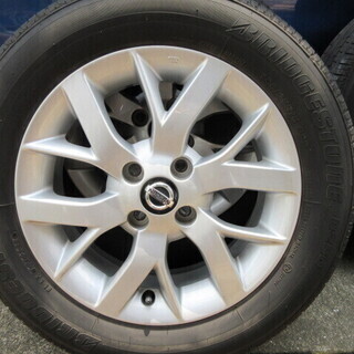 タイヤ、ホイール 日産 NOTE純正 15インチアルミホイール 185/65R15 