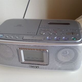 SONY CDラジオカセットレコーダー　CD カセットテープ　ラ...