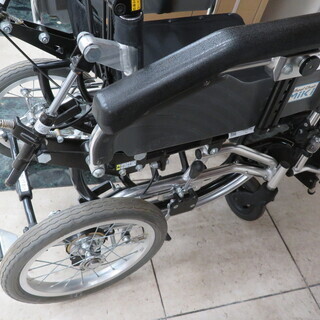 【引取限定】ミキ 車いす 中古品 店頭展示品 黒 SKT-8 手動 リクライニング【小倉南区葛原東】 引取限定】ミキ 車いす 中古品 店頭展示品 黒 SKT-8 手動