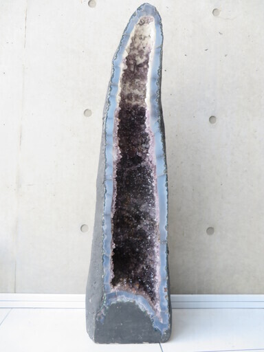 水晶   アメジスト ドーム    高さ93cm  重量42kg