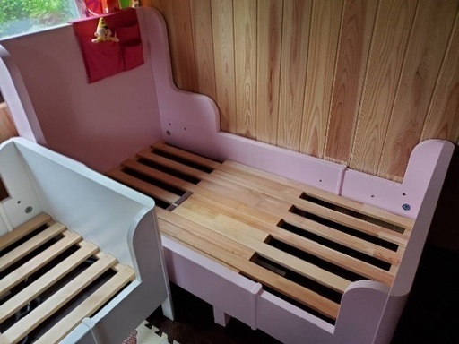 BUSUNGE ブースンゲ 伸縮式ベッド Busunge 子供ベッド イケア IKEA