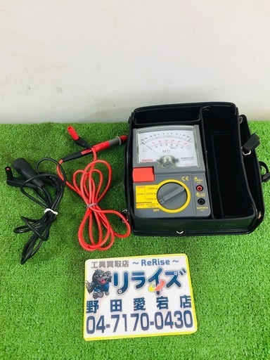 三和電気 PDM1529S 絶縁抵抗計【リライズ野田愛宕店】【店頭取引限定】【中古】管理番号：2400010105944