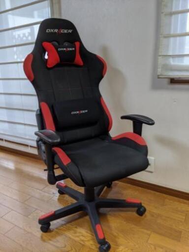 ゲーミングチェア　デラックスレーサー　フォーミュラ・ブラック　DXRACER