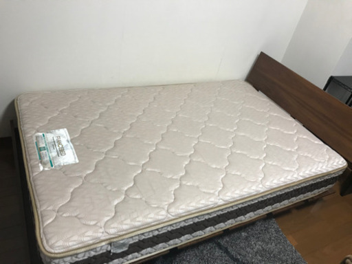 【予約】 フランスベッド セミダブル ニトリベッドフレーム　セット 寝具