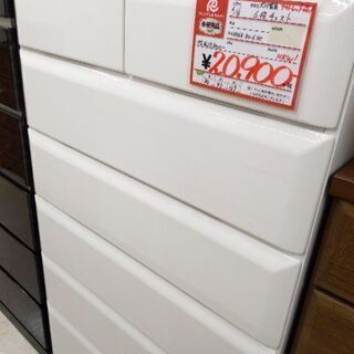 【値下げしました!!】0712-07 未使用品 大川家具 6段チェスト 80幅 参考上代約2.5万 値下げしました!!】0712-07 未使用品 大川家具 6段チェスト 80幅 参考