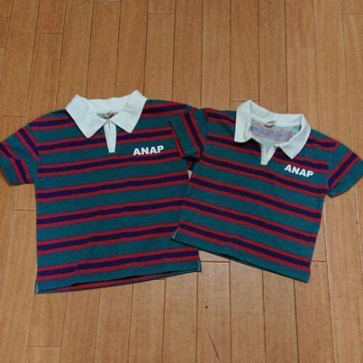 商談中anapラガーシャツ兄弟お揃い カリカリ梅 八戸のキッズ用品 子供服 の中古あげます 譲ります ジモティーで不用品の処分