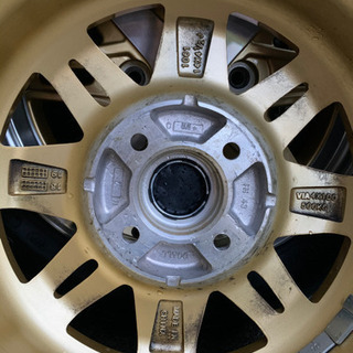 中古軽サイズ！ドゥオール アルジェノンフェニーチェRX-2 155/65R14セット