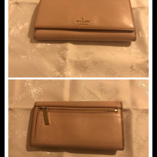 【Kate Spade】長財布　スモーキーピンク