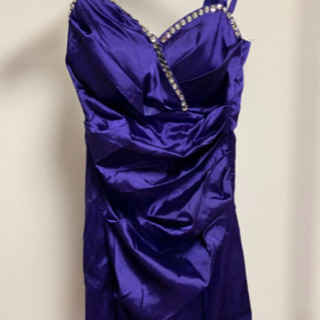 ドレス キャバ嬢ドレス　紫