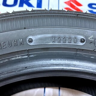 15インチ新車外しタイヤ4本セット2020年22週製造