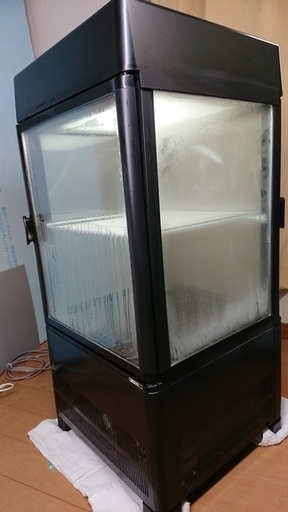 【中古品】サンデン冷蔵ショーケース(二枚扉仕様)_AG-LI54X-BK