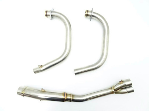 即決!! 未使用 美品 ZZR250 ツキギ フルエキ 用 エキパイ マフラー TR018 ZZ-R250