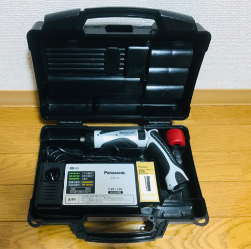 【受渡し予定者有り】Panasonic充電ドリルドライバー EZ7410X-B セット