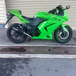 Ninja250Rタイヤ前後ほぼ新品！自賠責令和5年の5月まであり！