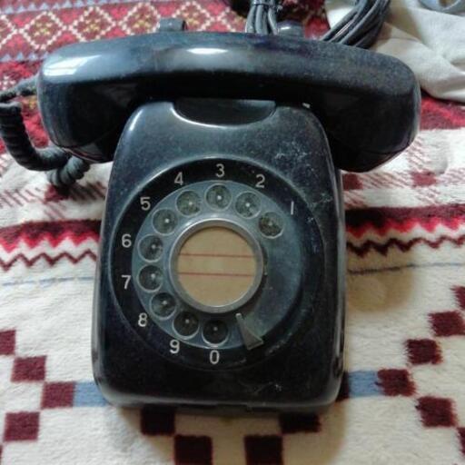 黒電話昭和レトロ まさてる 湖山の電話 ｆａｘ 電話機 の中古あげます 譲ります ジモティーで不用品の処分