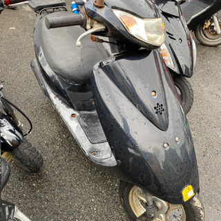 HONDA DIO AF62 実動ですが、車体番号不鮮明　部品取り　福岡市南区