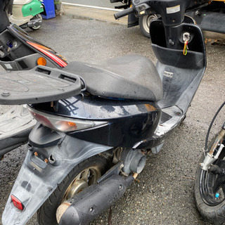 HONDA DIO AF62 実動ですが、車体番号不鮮明　部品取り　福岡市南区
