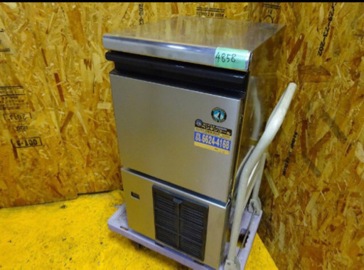 (4858-3)業務用 ホシザキ 製氷機 キューブアイスメーカー IM-25M ドレンパイプ新品交換済 厨房機器 飲食店 店舗