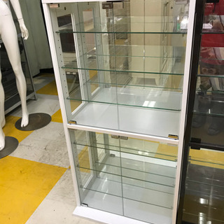 【リサイクルストアスターズ鹿大店】コレクション　ガラスショーケース　コレクションラック　ディスプレイ　ケース　収納 リサイクルストアスターズ鹿大店】コレクション ケース ガラスショー