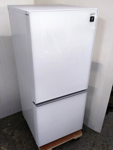 冷蔵庫　137L　冷気を除菌プラズマクラスター　ガラスドア　つけかえどっちもドア