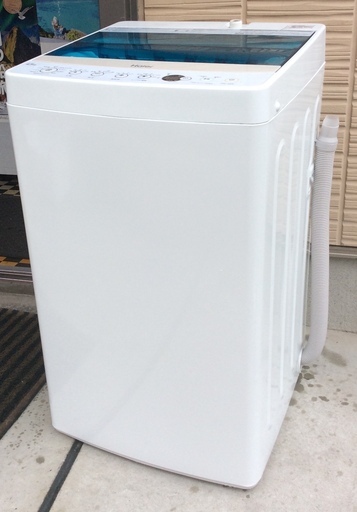【RKGSE-321】特価！ハイアール/Haier/4.5kg/全自動洗濯機/JW-C45A/中古/2018年製/当社より近隣地域無料配達