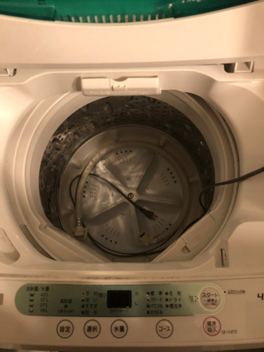洗濯機 4.5㎏ 山田電機製 2019年式