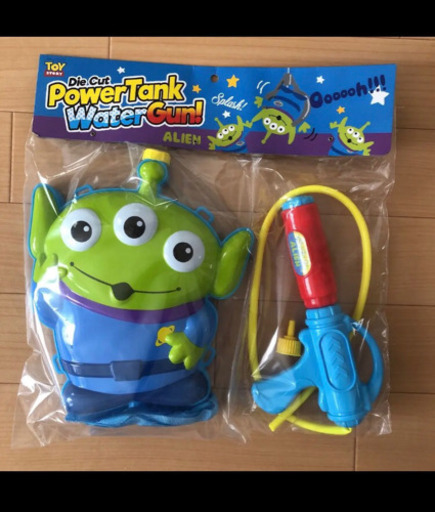 タンク式水鉄砲 リュック式水鉄砲 トイストーリーのエイリアン Tattan ひばりが丘のおもちゃ 水遊び の中古あげます 譲ります ジモティーで不用品の処分