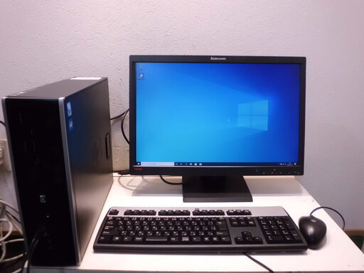 【Win10】HP compaq 8100 elite Core i5-650 メモリ8GB　モニターセット