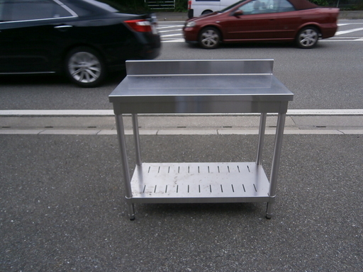 ★中古品 谷口 業務用 作業台 横900×奥450×高800㎜ ★