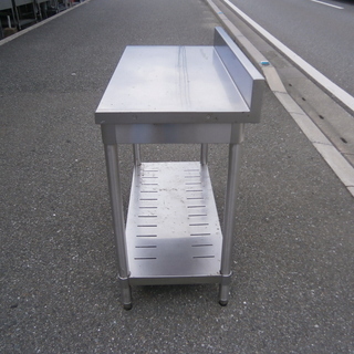 ★中古品 谷口 業務用 作業台 横900×奥450×高800㎜ ★