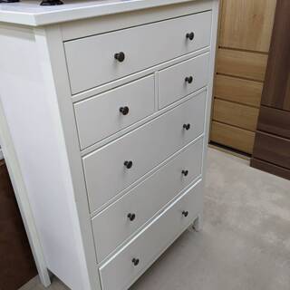 ニトリ 5段チェスト ホワイト 糸島福岡唐津 0713-04