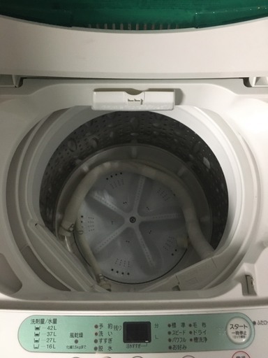 ☆中古 激安！！ ヤマダ　HERBRelax　洗濯機　4.5ｋｇ　YWM-T45A1形　2015年製　DG018￥12,000！！