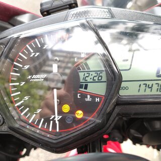 オプション多数　ワンオーナーABS付 YAMAHA YZF-R25 赤白