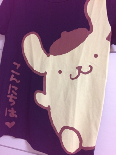 ポムポムプリン Tシャツ ネイビー Puco 御幸橋のtシャツの中古 古着あげます 譲ります ジモティーで不用品の処分