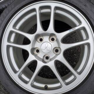 ランサーエボリューション９純正　１７インチ　４本セット