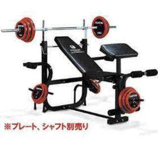 LEINWANDE ラインヴァンド ワンピース ドレス ベージュ-ベンチ、シャフト、重り　のセット