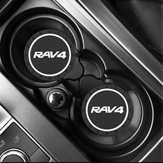 【新品2枚】rav4  ドリンクホルダーマット シリコン製ラバー...