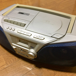 CDラジカセ（Panasonic製 RX-D10）※電源ケーブル無し