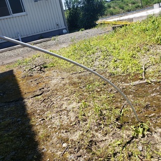 ☆電気柵資材☆FRPポール9mm,80cm,100本☆フック,200個☆