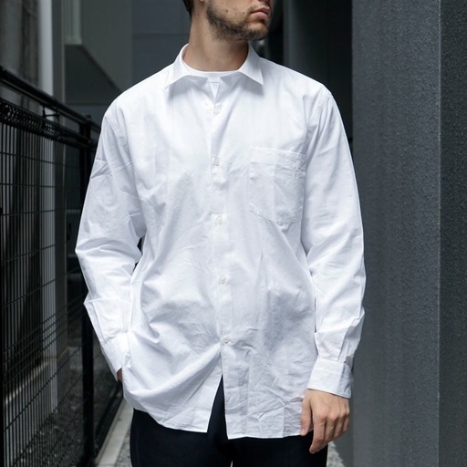 希少サイズ　19ss COMOLI コモリ コモリシャツ (WHITE) 4