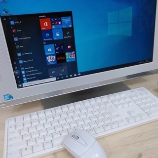 SONY VAIO■名古屋近郊無料持参！【極美品！快適動作SSD(新品)搭載機！一体型デスクトップPC [VGC-LN52JGB] Win10・一体型PC】■取引先で引き取ったパソコンをしっかりメンテナンスして、お安く提供します♪　★初心者安心、インターネットもExcel ・Wordもバッチリ使えます！ １週間完全保証します！ SONY VAIO□名古屋近郊無料持参！【極美品！快適動作SSD(新品)搭載機