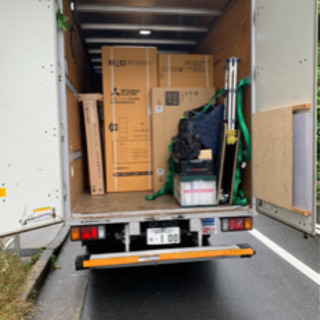家電配送　家具配送　オフィス施工　搬入搬出作業　軽貨物配送