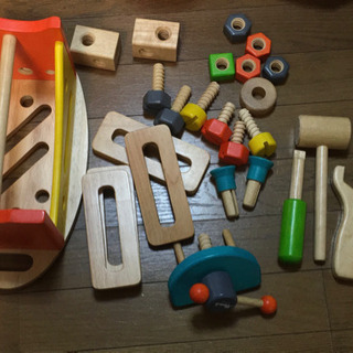 エトボイラ　木のおもちゃ　工具セット