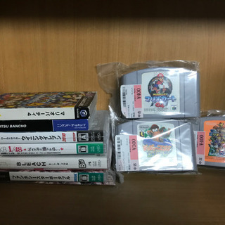 任天堂64.PSPなどゲームソフト