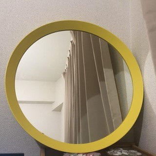 IKEA LANGESUND ランゲスンド　円形ミラー50cm
