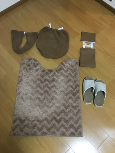 最終価格❗️美品 トイレマットセット