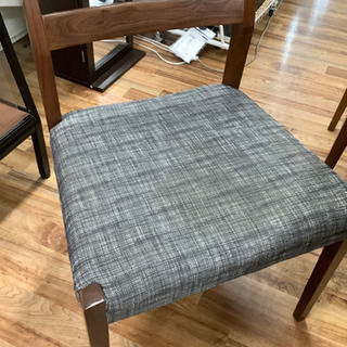 IDC大塚家具 ダイニング　テーブル　チェア IDC 大塚家具 ダイニングテーブル＋チェア6点セット イス裏ヤブレ有り