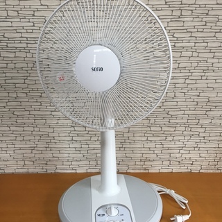 SG001 山善 Serio メカ式扇風機 ホワイト FY-K302