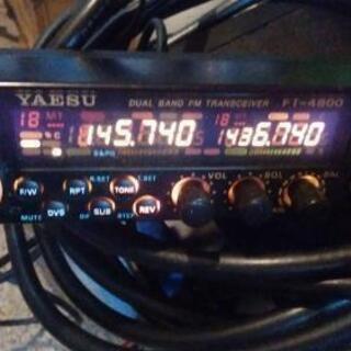 YAESU デュアルバンドモービルFT-4800